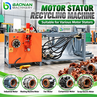 Machine de recyclage de cuivre moteur électrique Stator bobine enroulement ferraille moteur électrique coupe tirant équipement moteur noyau