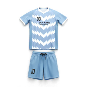 เสื้อฟุตบอลปรับแต่งโลโก้ ชื่อผู้เล่น เบอร์ผู้เล่น แห้งเร็ว ย้อมสีแบบ Garment Dyed ป้องกันแบคทีเรีย ชุดกีฬาสำหรับทีม ชมรม โรงเรียน - Product Image 6