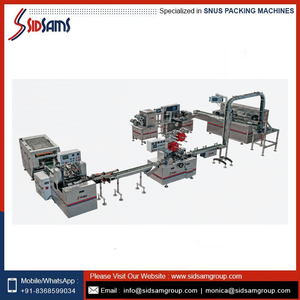 Ligne d'emballage automatique de mélasse de chicha pour l'emballage de sachets de tabac à grande vitesse - Product Image 2