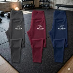 Women's <b>Flare</b> High Waist Full-Length Fitness <b>Leggings</b> Ribbed Stretch Fabric Seamless Design Pockets Elastic Waistband for Yoga - Product Image 5