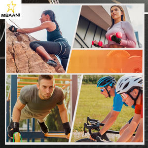 Guantes Acolchados para Levantamiento de Pesas con Gran Agarre, Protección Completa de la Palma para Entrenamiento en Gimnasio, Ciclismo, Levantamiento de Pesas, Crossfit, Escalada - Product Image 6