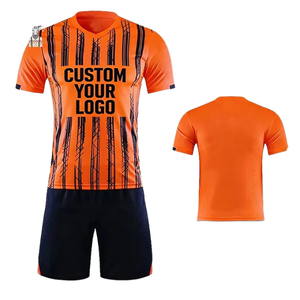 Maillot de football/soccer à manches courtes 100 % polyester, nouveau design, vente en gros, pour adultes, équipes et clubs, nouvelle saison, très demandé - Product Image 4