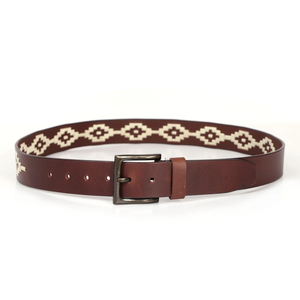 Ceinture Polo en Cuir Véritable Exclusif pour Hommes et Femmes – Fabricants de Ceintures en Cuir Haute Résistance avec Boucle en Laiton - Product Image 1