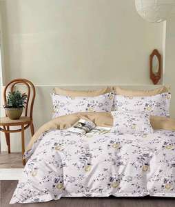 Juego de Ropa de Cama Moderna Ultra Suave para Cama Individual con Sábana Plana, Sábana Ajustable y 2 Fundas de Almohada - Product Image 5