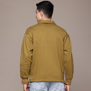 Sweat-shirt ample pour homme Nardon Apparel, en coton épais, pull-over streetwear, tenue chaude d'hiver, polyester/coton, vente en gros - Product Image 2