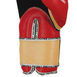 ถุงมือชกมวยหนังแท้โลโก้สั่งทำพิเศษ น้ำหนักเบา ระบายอากาศได้ดี ป้องกันความชื้น พร้อมที่จับมือและแถบตีนตุ๊กแก - Product Image 6