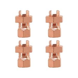 High Quality Electrical Copper Earth Grounding Connector Split <b>Bolt</b> Type Wire <b>Clamp</b> for Electrical Electronic Purpose - Product Image 2