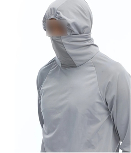 Hoodie de pêche personnalisé avec protection solaire et masque facial UPF50, cache-cou anti-UV pour activités de pêche en extérieur - Product Image 5