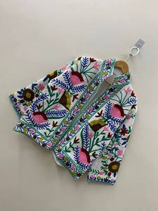 Chaqueta Suzani Uzbeca Hecha a Mano, Chaqueta Corta TNT, Bordada con Flores, Estilo Bohemio, Chaqueta de Festival, Prenda Étnica Vintage para Invierno, Regalo - Product Image 3