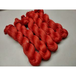 Fancy <b>Linen</b> Sportweight <b>Yarn</b> 2 Ply-300m/100g Wet Spun Flax for Knitting & Crochet Weaving <b>Yarn</b> Made in India - Product Image 1