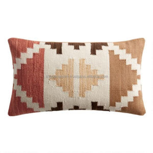 Manufacturer Kilim <b>Cushion</b> <b>Cover</b> Handloom Indian Kilim <b>Cushion</b> <b>Cover</b> Sustainable Kilim <b>Cushion</b> <b>Cover</b> Hand Woven - Product Image 3