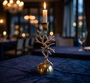 luxury Silver Metal Branch Taper <b>Candle</b> holder for <b>wedding</b> Centerpiece Home Decore - Product Image 5
