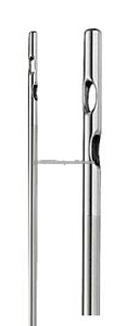 Buje caminado de acero inoxidable, punta redonda estilo Cobra, cánula de succión General - Product Image 6