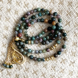 Cuentas de resina Tasbih de alta calidad, estilo simple, ajustables, accesorios de boda para mujer, hechos a mano. - Product Image 6