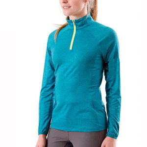 Econex Sports OEM – Nouveau Maillot Équestre Respirant en Maille Solide à Manches Longues pour Femme – Couche de Base à Taille Mi-Haute - Product Image 1
