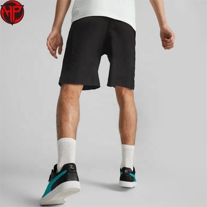 Pantalones Cortos Deportivos Ligeros Estampados, Cintura Elástica, Antibacterianos, Anti-UV, Poliéster y Elastano, Transpirables, de Secado Rápido, para Gimnasio - Product Image 3