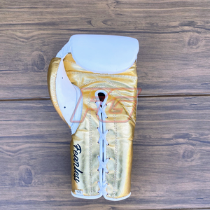 Guantes de Boxeo MMA Personalizados de Cuero Vacuno Auténtico para Entrenamiento y Sparring, con Absorción de Humedad y Cierre de Gancho y Bucle, Sin Boxeo No Hay Vida - Product Image 3