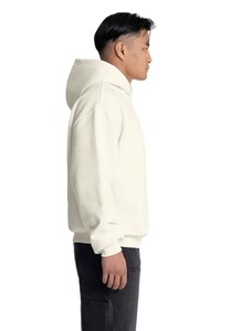Sweat à capuche oversize pour homme, design contemporain, capuche à cordon de serrage, poche kangourou, ourlet côtelé, coupe décontractée, haut élégant et décontracté - Product Image 6