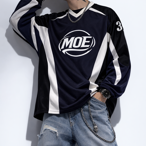 Venta al por Mayor de Camisetas de Fútbol Americano Modernas para Hombre, Manga Larga, Poliéster, Ropa Deportiva para Fanáticos, Personalización con Marca Privada, OEM, Fábrica al por Mayor - Product Image 2