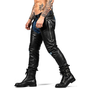 Chaps d'équitation en cuir, service OEM, légers, ajustables, design personnalisé, pour professionnels - Product Image 5