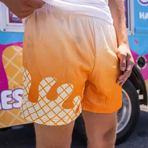 Nouveaux shorts de sport pour hommes en maille respirante de haute qualité, parfaits pour le basketball, la natation et la course à pied, en polyester, avec sublimation, pour l'été. - Product Image 2