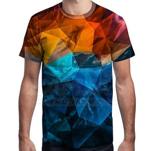 Camiseta Sublimada de Cuello Redondo para Hombre, Diseño Personalizado con Tu Propio Logotipo - Product Image 3