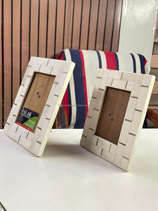 FALAK WORLD EXPORT โต๊ะไม้ MDF น้ำหนักเบา งานฝีมือวินเทจ พิมพ์ลายดิจิตอล 2 สี สำหรับตกแต่งบ้านและสำนักงาน - Product Image 2