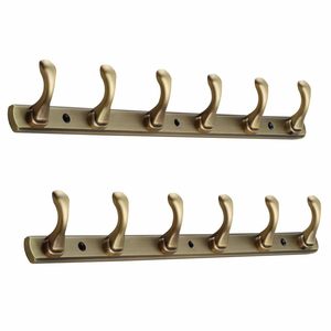 Stainless Steel Hook Cloth Hanger Door <b>Wall</b> Hooks <b>Rail</b> Hanging <b>Clothes</b> Towel Robe Coat Hat Key Holder Clothing Organizer - Product Image 1