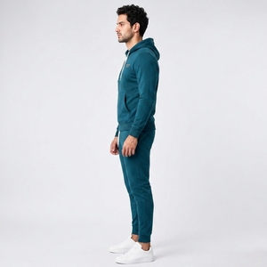 Chándal de hombre de alta calidad con tela suave y transpirable, de corte moderno, ideal para entrenamiento en el gimnasio, viajes y moda diaria. - Product Image 2