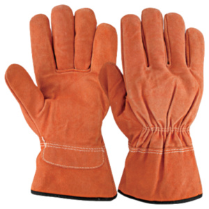 High Quality Cowhide Split Leather <b>Driver</b> <b>Gloves</b> Breathable Anti-static Adjustable Wristlet Industrial Safety Work Wear - Product Image 2
