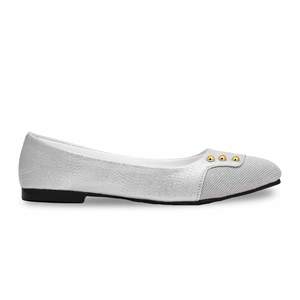 Zapatos planos plateados WN0988 - Product Image 4