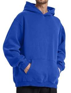 Nouveauté 2025 : Sweat à capuche oversize pour homme, imprimé ou uni, avec logo personnalisé – Vente en ligne à prix réduit - Product Image 2