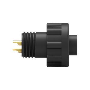 Connecteur étanche IP67 de taille 3 broches, moulé avec câble, contact en laiton, boîtier en nylon - Product Image 6