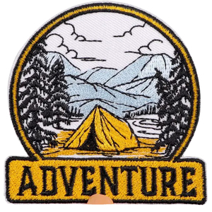 Custom Logo Woven Patch Unique Shape High-End Fashion Factory Wholesale Price - Product Image 1