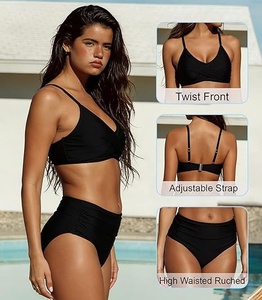 Ensemble de lingerie sexy pour femmes, soutien-gorge et bikini en dentelle, effet push-up - Product Image 3