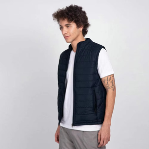 Chaleco Acolchado de Plumón sin Mangas para Hombre, Estilo Urbano, Nueva Tendencia de Primavera y Otoño, Chalecos Acolchados sin Mangas para Hombre - Product Image 4