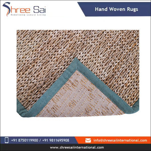 Alfombras de yute hechas a mano personalizadas de nuevo diseño, Alfombra de yute bordada ecológica hecha de fibra de yute de alta calidad para la venta al mejor precio - Product Image 4
