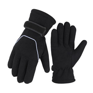 Gants de cyclisme en polaire imperméables pour l'hiver, pour les sports de plein air, le bureau, les écrans tactiles, le ski, la course à pied, avec doigts entièrement chauds et antidérapants - Product Image 4