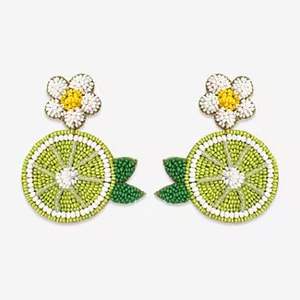 Pendientes de cuentas coloridos, joyería personalizada para fiestas para mujeres a precio económico, pendientes de cuentas - Product Image 1