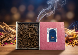 Varillas de Incienso de Sándalo Orgánico Ecológicas en Cono para Aromaterapia, Relajación y Meditación en el Hogar - Product Image 1