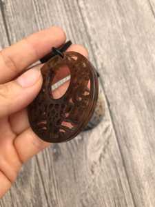 Pendientes de Cuerno Ecológicos Hechos a Mano, Joyería Moderna con Forma Natural para Mujeres y Niñas, para Bodas - Product Image 5