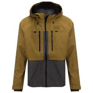 Men's Hooded <b>Waterproof</b> Windbreaker Jacket Color Blocking Design Casual Outdoor Wear <b>Winter</b> Sport <b>Coat</b> with Zipper Closure - Product Image 1