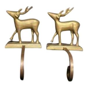 Marble Base Gold Plated <b>Stocking</b> <b>Holder</b> Hook For Home Fireplace Top Decorative Use Christmas Hanging Ornament <b>Stocking</b> <b>Holder</b> - Product Image 5