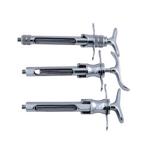 Seringue dentaire de précision professionnelle, conception lisse et réutilisable, procédures manuelles, acier inoxydable léger, instruments chirurgicaux - Product Image 6