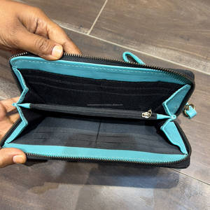 Carteras de Cuero Personalizadas de Gran Capacidad para Mujer, Nuevas Carteras con Estampado Floral, Cierre de Cremallera, Tarjetero para Uso Diario - Product Image 6