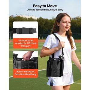 Sedile da Stadio Imbottito con Supporto per le Spalle, Sedia Pieghevole per Tribuna con Schienale Imbottito e Poggiacollo - Product Image 5