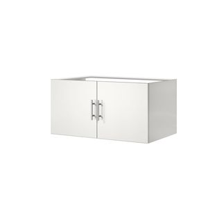 Bianco lucido 36 pollici. L X 22 Pollici Mobile da Bagno D, Collezione Sleek Bath - Product Image 3