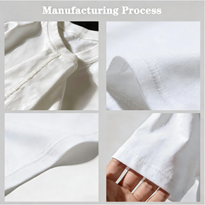 Camiseta Corta Personalizada para Mujer, Algodón y Elastano, Cuello Redondo, Manga Corta, Ajustada, Informal, Verano, Impresión de Logotipo Disponible - Product Image 2