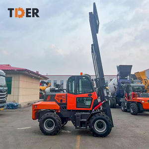 Montacargas Todoterreno TDER de Marca China, 4WD, 6T, 5T, 4T, <span class=keywords><strong>3.5T</strong></span>, con Dirección en las Ruedas Traseras - Product Image 3
