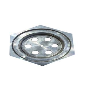 หน้าแปลนเหล็กกล้าไร้สนิมขัดเงาคุณภาพพรีเมียม Lucky Brass ขนาด 1.50 นิ้ว BSP สำหรับอุปกรณ์ทำความร้อนไฟฟ้า 6 รู ท่อขนาด 8.5 มม. สำหรับอาหาร - Product Image 2